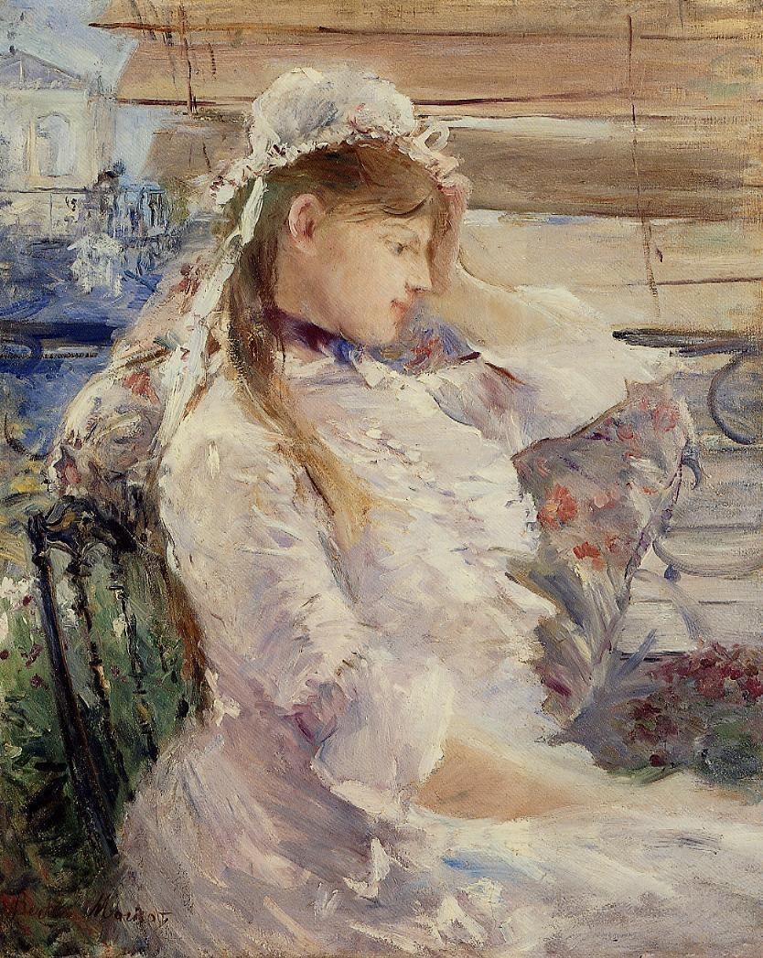 Berthe Morisot Behind the Blinds